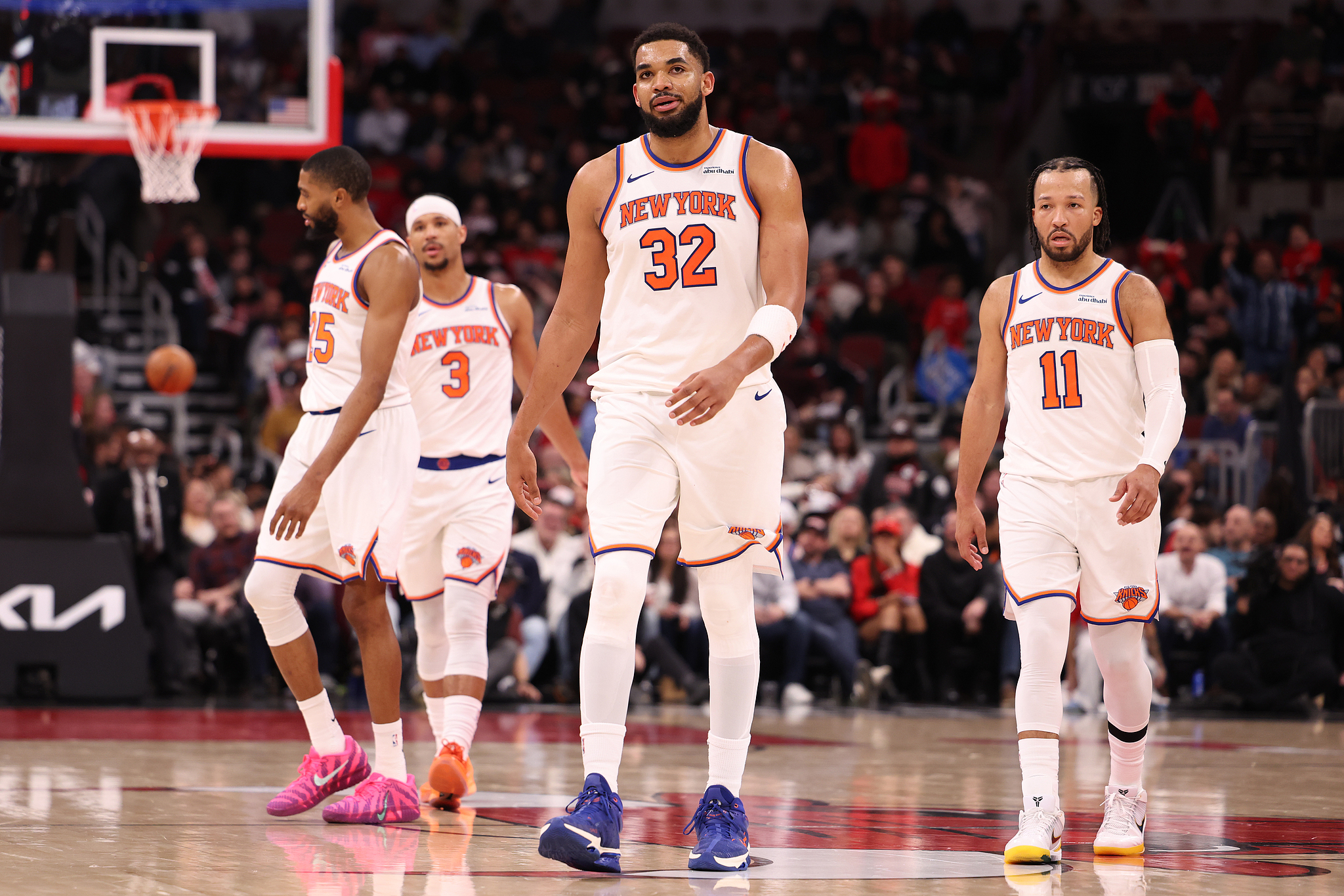 开云体育-唐斯28+11布伦森19+9 尼克斯客场送公牛9连败